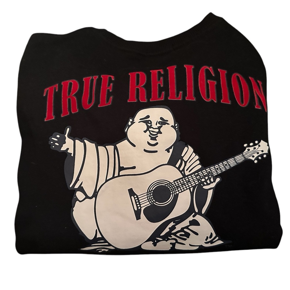 True Religion Women’s Black Graphic Sweatshirt